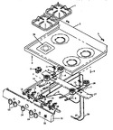 Diagram for 04 - Open Top Burner Assy