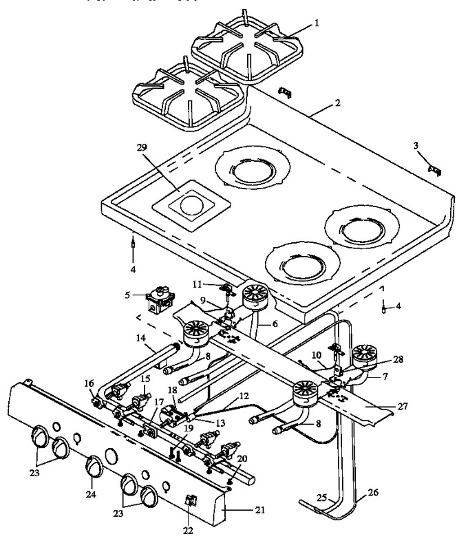 Diagram for RLN340UW (BOM: P1143074N W)