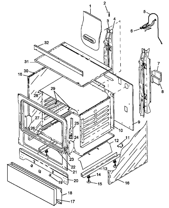 Diagram for RLN345UW (BOM: P1143141N W)