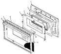 Diagram for 05 - Oven Door Assy