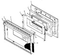 Diagram for 06 - Oven Door Assy