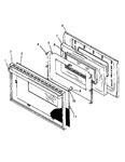 Diagram for 06 - Oven Door Assy