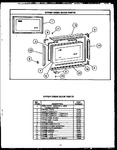 Diagram for 08 - Upper Oven Door Parts