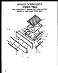 Diagram for 03 - Broiler Componenents Hinge Panel