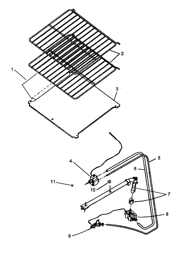 Diagram for RLS340UWOF (BOM: P1142763N W)