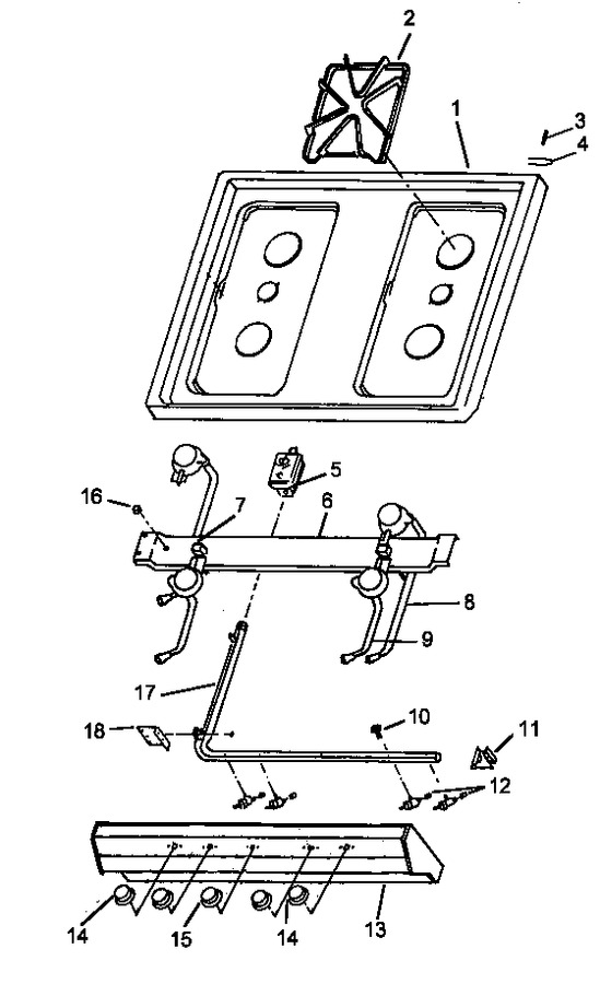 Diagram for RLS340UWOF (BOM: P1142763N W)