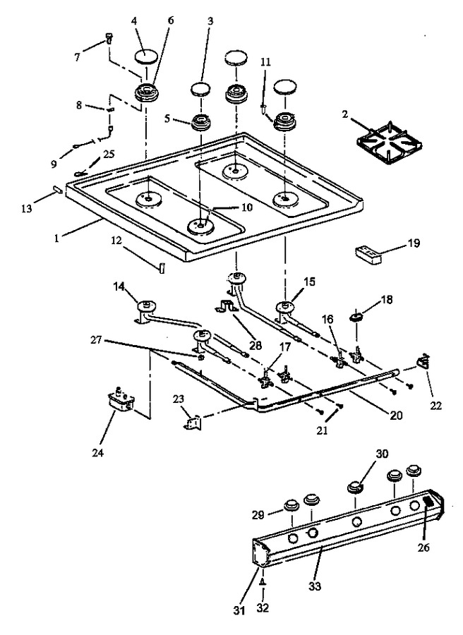 Diagram for RLS363U (BOM: P1142710N W)