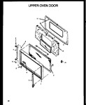 Diagram for 10 - Upper Oven Door