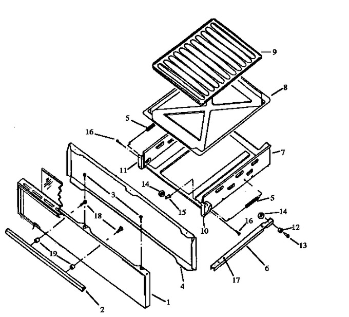 Diagram for RLS666UL (BOM: P1142965N L)