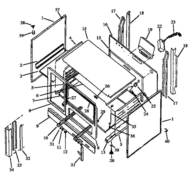 Diagram for RLS666UW (BOM: P1142965N W)