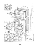 Diagram for 02 - Fresh Food & Freezer Door