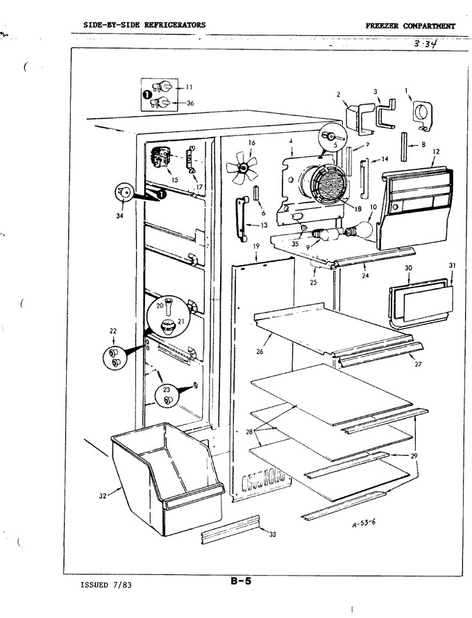 Diagram for RND22AY-3A (BOM: 3M53B)