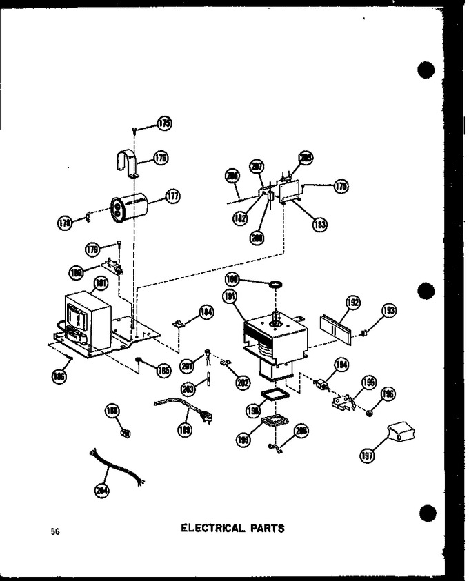 Diagram for RR-4DW (BOM: P7216502M)