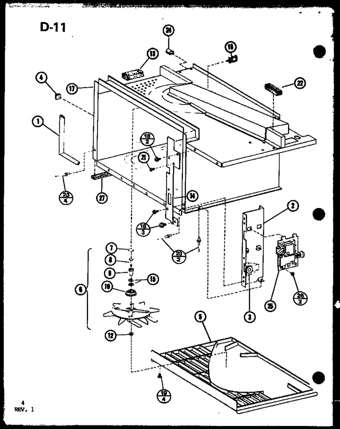 Diagram for RR-700 (BOM: P7541101M)