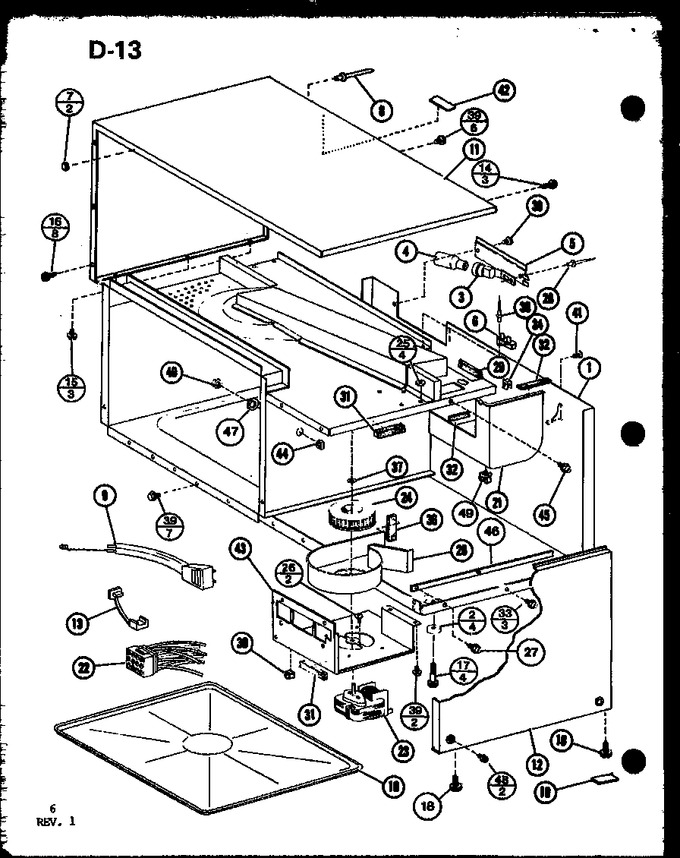 Diagram for RR-700 (BOM: P7541101M)