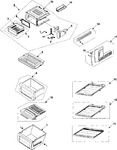 Diagram for 12 - Refrigerator Shelves