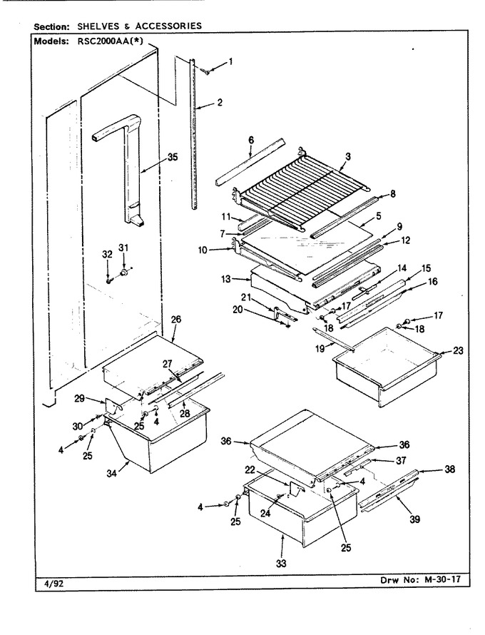 Diagram for RSC2000AAW (BOM: CM01B)