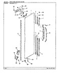 Diagram for 03 - Freezer Outer Door