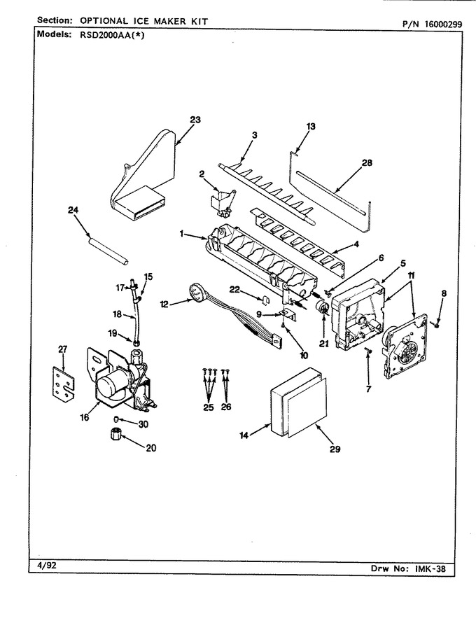 Diagram for RSD2000AAW (BOM: CM05A)