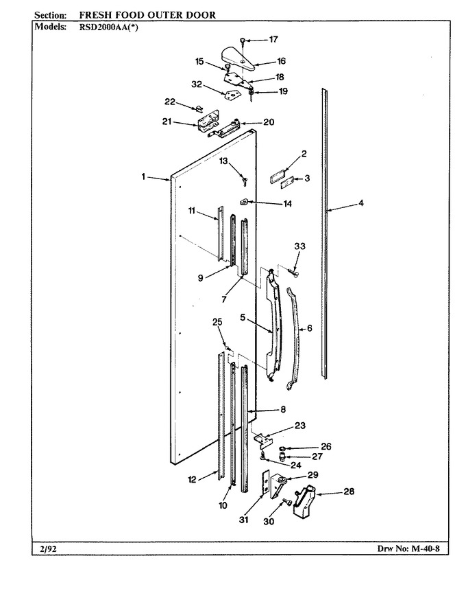 Diagram for RSD2000AAW (BOM: CM05A)