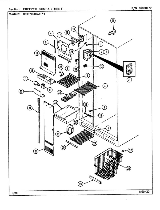 Diagram for RSD2000CAL (BOM: DM06A)