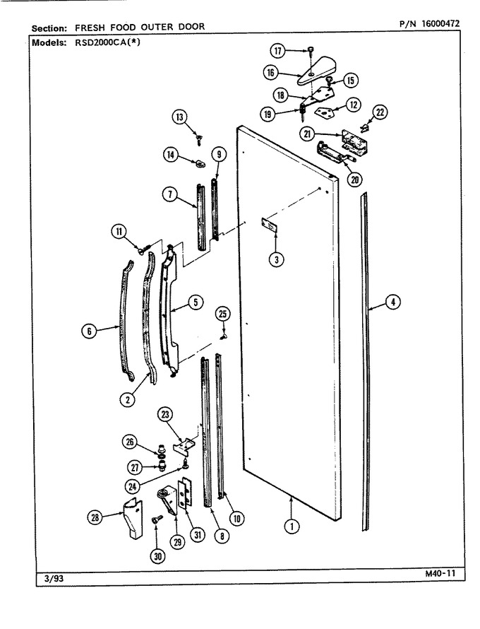 Diagram for RSD2000CAL (BOM: DM06A)