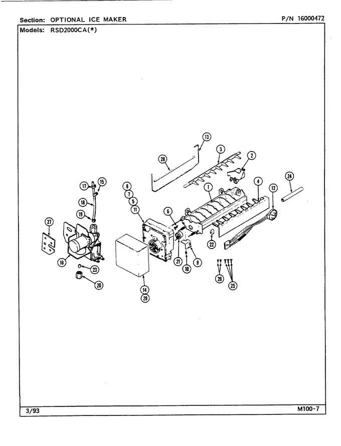 Diagram for RSD2000CAL (BOM: DM06A)