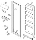 Diagram for 05 - Fresh Food Inner Door