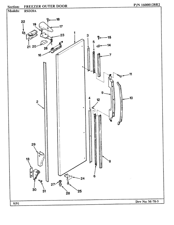 Diagram for RSD20A (BOM: BM05B)