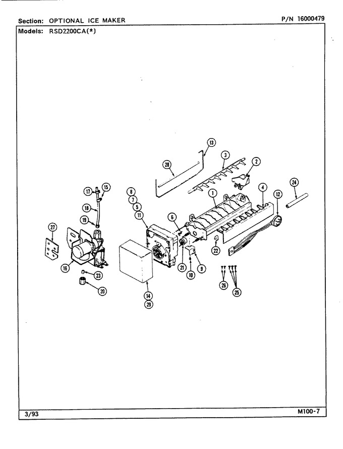 Diagram for RSD2200CAE (BOM: DM11A)