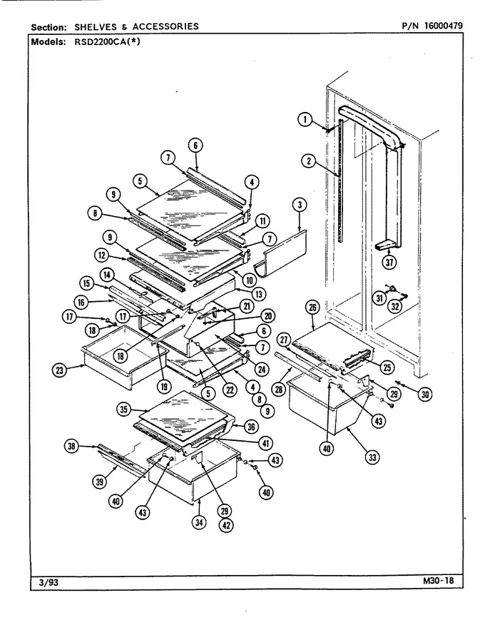 Diagram for RSD2200CAE (BOM: DM11A)