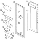 Diagram for 05 - Fresh Food Inner Door