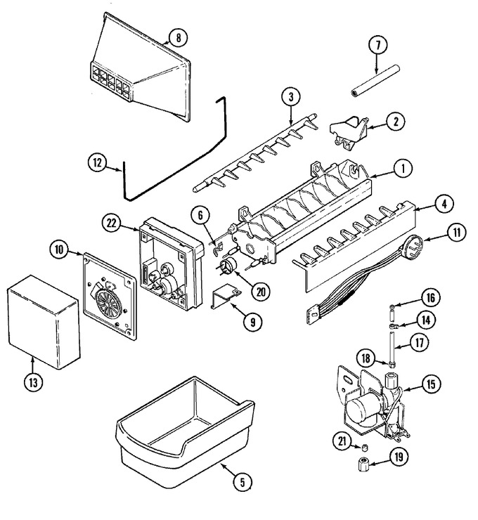 Diagram for RSD2200EKE