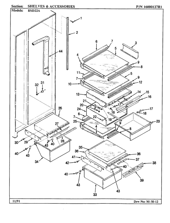 Diagram for RSD22A (BOM: 9M05A)