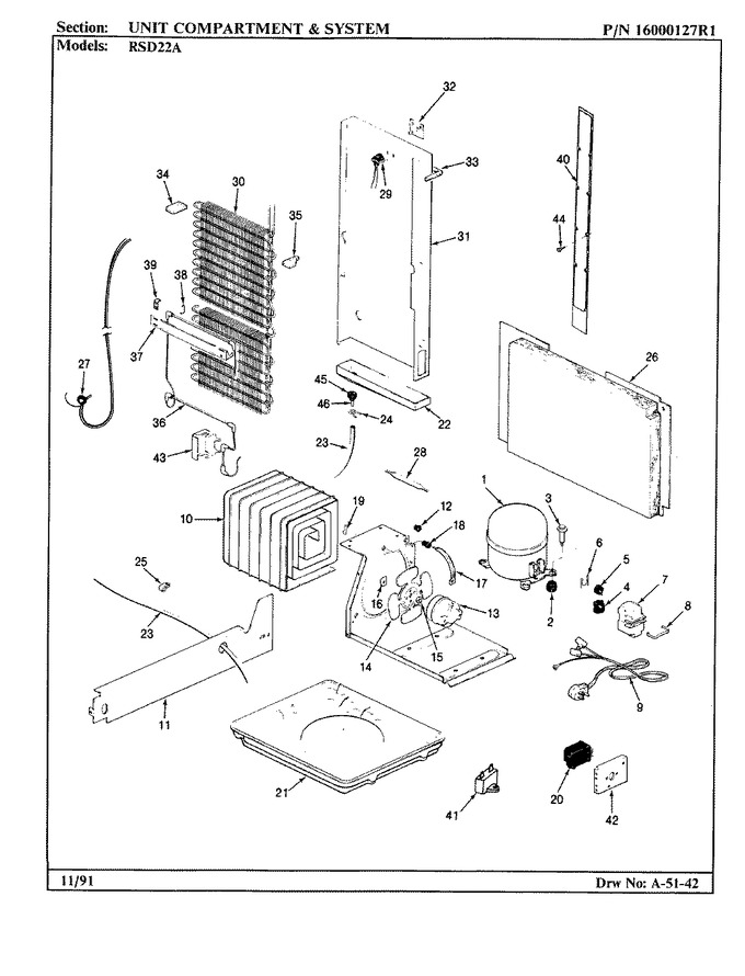 Diagram for RSD22A (BOM: AM11A)