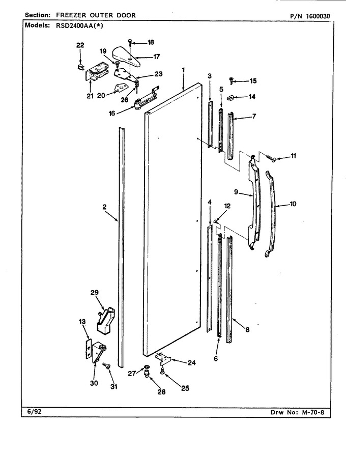 Diagram for RSD2400AAL (BOM: CM41B)