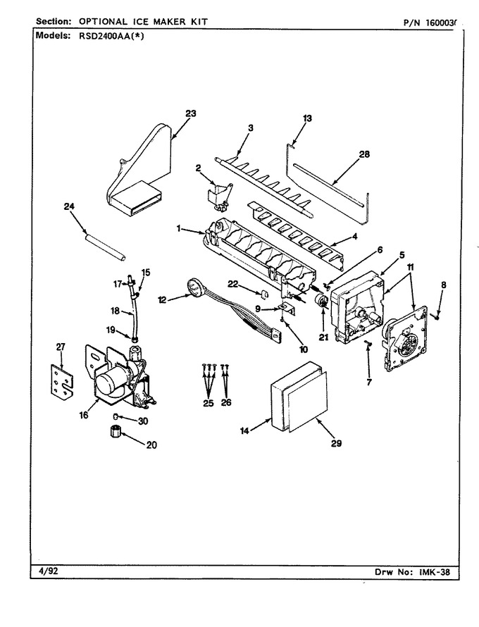 Diagram for RSD2400AAL (BOM: CM41B)