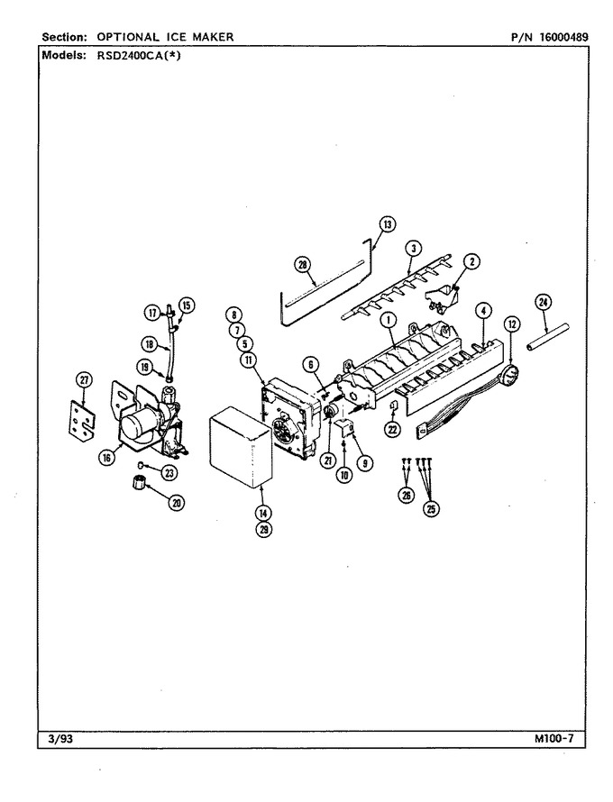 Diagram for RSD2400CAE (BOM: DM41A)