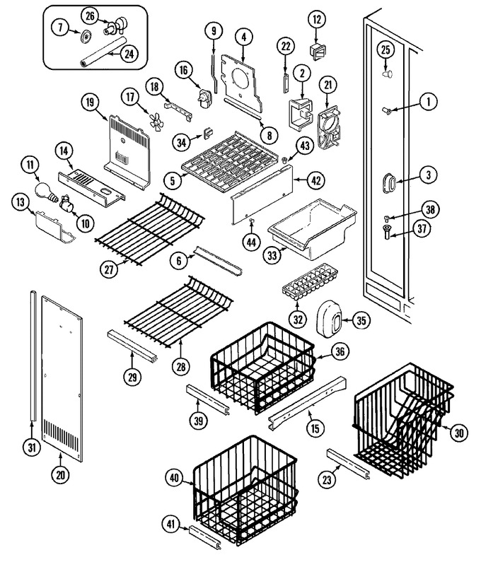 Diagram for RSD2400EKM