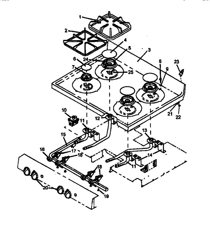 Diagram for RSF3410W (BOM: P1141257N)