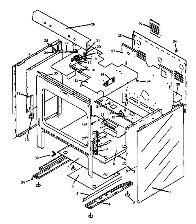 Diagram for RSF3200W (BOM: P1141255N)