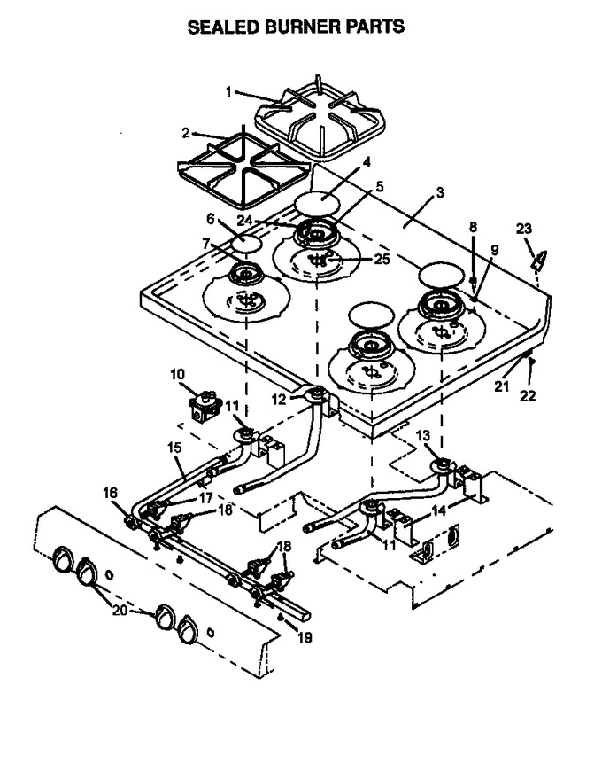 Diagram for RSF341OUW (BOM: P1141257N)