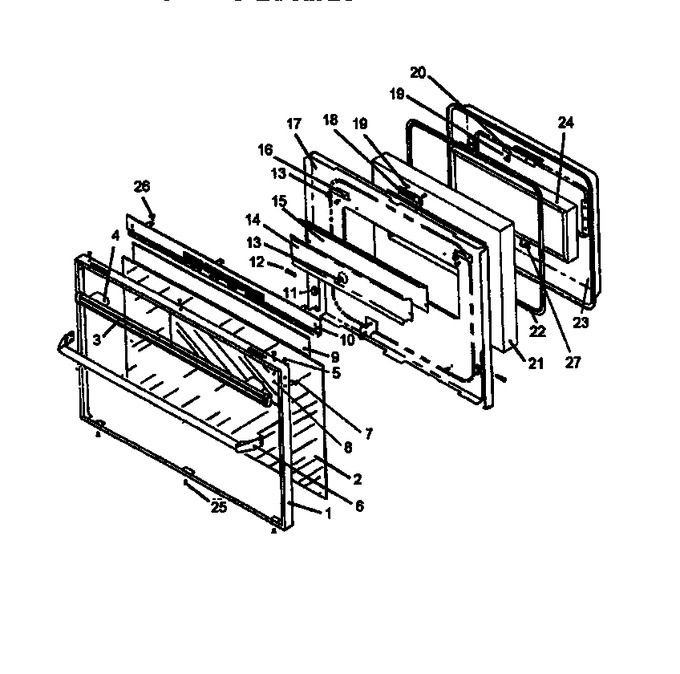 Diagram for RSF3410W (BOM: P1141257N)