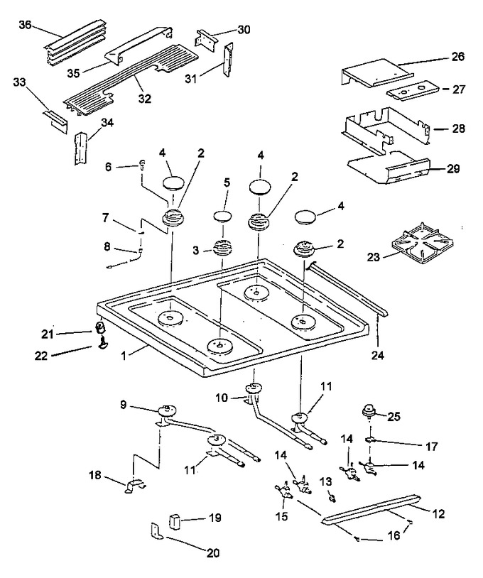 Diagram for RST308UW (BOM: P1130727N W)