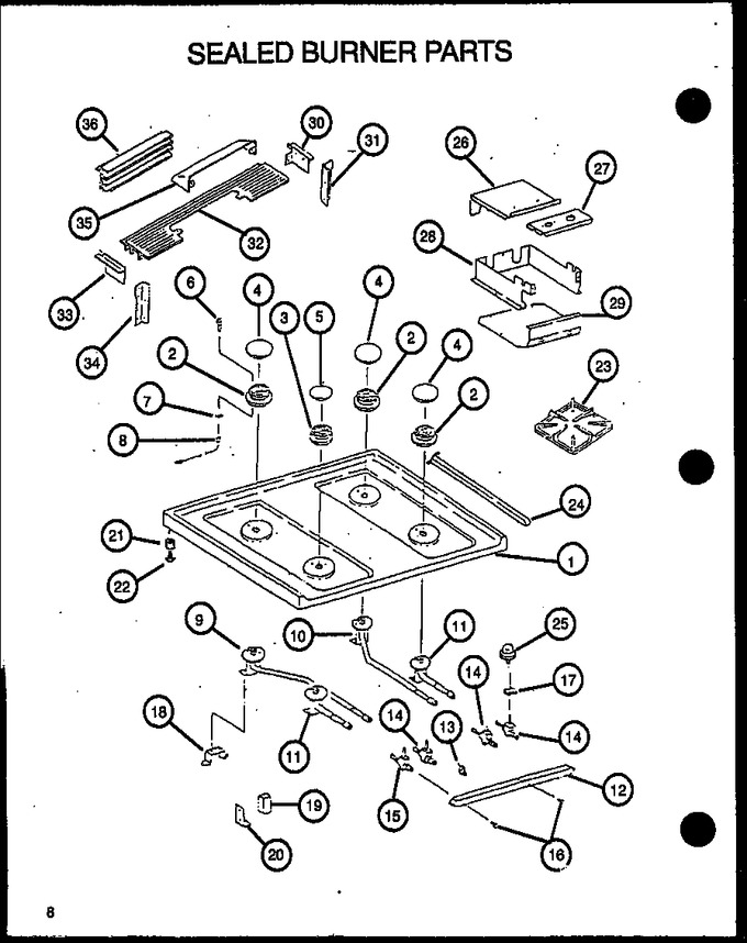 Diagram for RST308UW (BOM: P1130723N W)