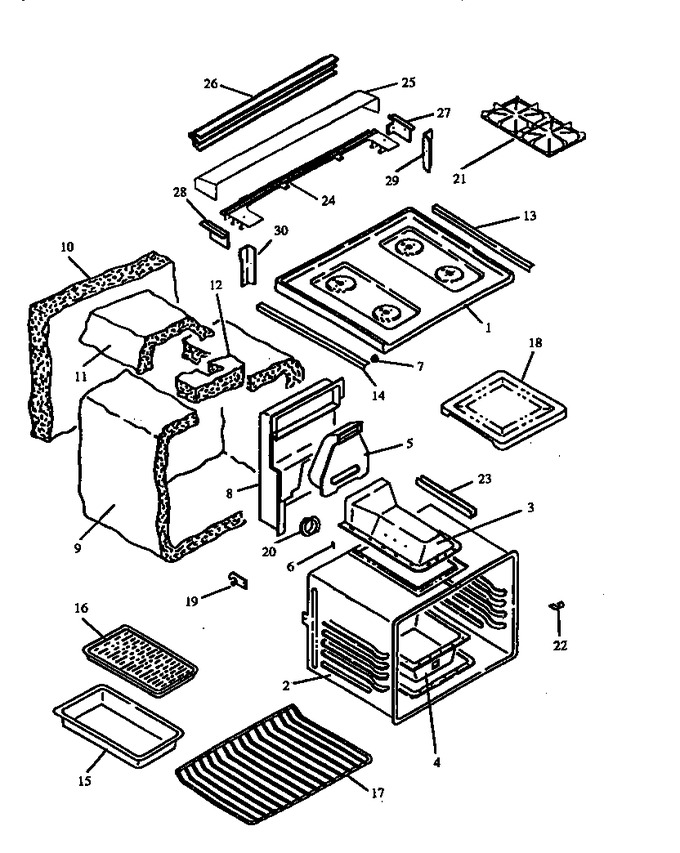 Diagram for RST310UW (BOM: P1130738N W)