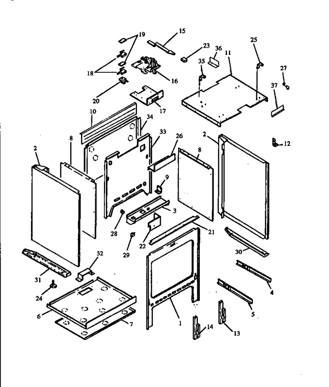 Diagram for RST310UW (BOM: P1130738N W)