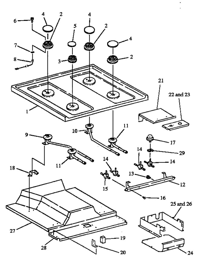 Diagram for RST365/ALL (BOM: RST365/AL L)