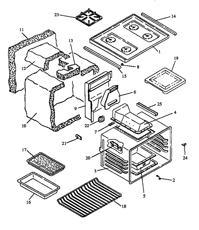 Diagram for RST399UW (BOM: P1132622N W)