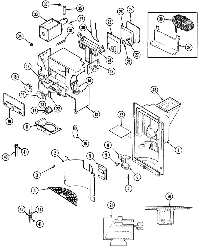 Diagram for RSW2200CAL (BOM: DM37A)